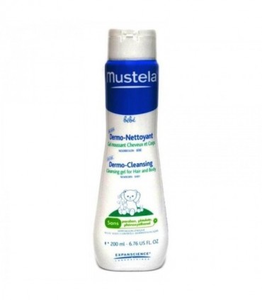MUSTELA BEBE GEL DERMOLIMPIADOR 200 ML