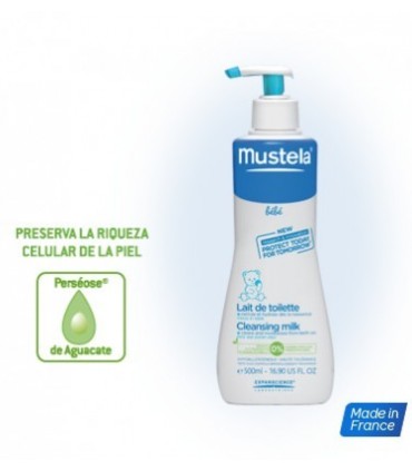 MUSTELA LECHE LIMPIEZA 500ML