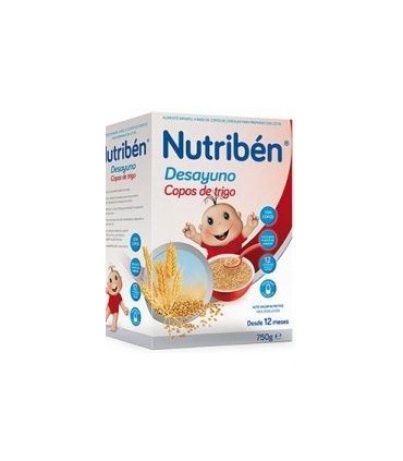 NUTRIBEN DESAYUNO COPOS TRIGO 750 G