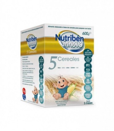 NUTRIBEN INNOVA 5 CEREALES 600 G