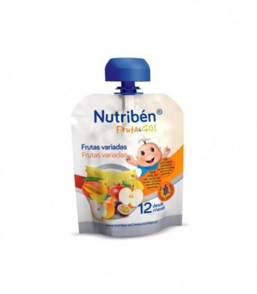 NUTRIBEN FRUTA & GO FRUTAS VARIADAS 90 G