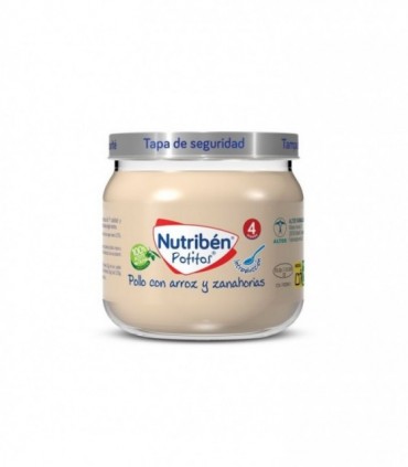 NUTRIBEN INICIO POLLO ARROZ ZANAHORIAS 120 G
