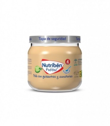 NUTRIBEN INICIO POLLO GUISANTES ZANAHORIAS 120 G