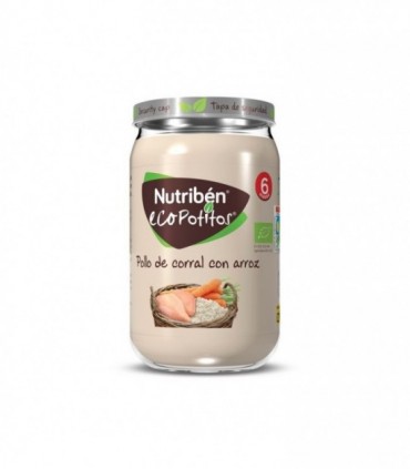 NUTRIBEN ECOPOTITOS POLLO CORRAL ARROZ 235 G