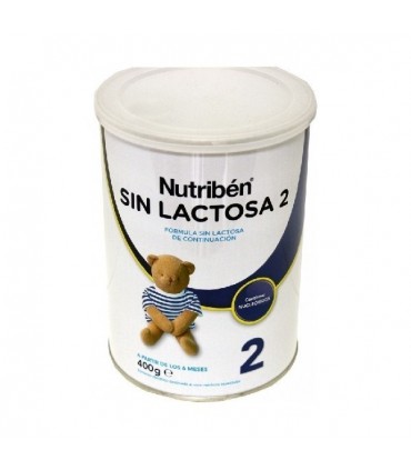 NUTRIBEN SIN LACTOSA 2 400 G LATA NEUTRO