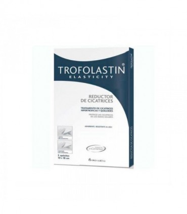 TROFOLASTIN REDUCTOR DE CICATR 10 X 14 CM 5 U