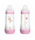MAM BIBERON ANTICOLICO EASY START 320ML ROSA
