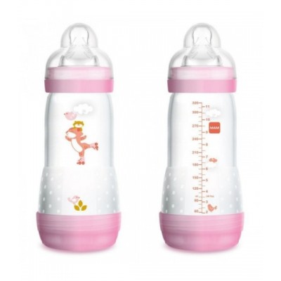 MAM BIBERON ANTICOLICO EASY START 320ML ROSA