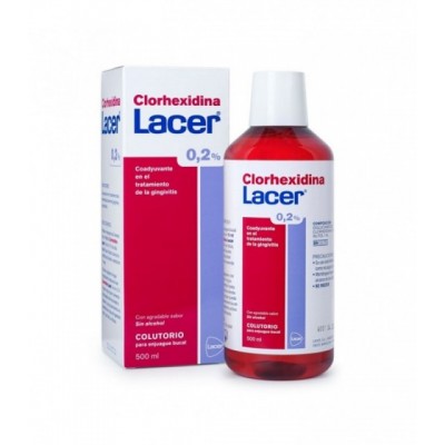 LACER COLUTORIO CLORHEXIDINA 0.2% 500 ML
