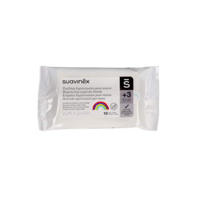 SUAVINEX TOALLITAS HIGIENIZANTES PARA MANOS 10 U