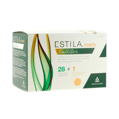 ESTILA FORTE TOALLITAS 28 TOALLITAS + ALMOHADILL