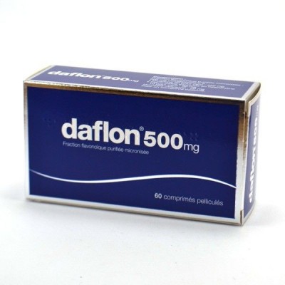DAFLON 500 MG 60 COMPRIMIDOS RECUBIERTOS