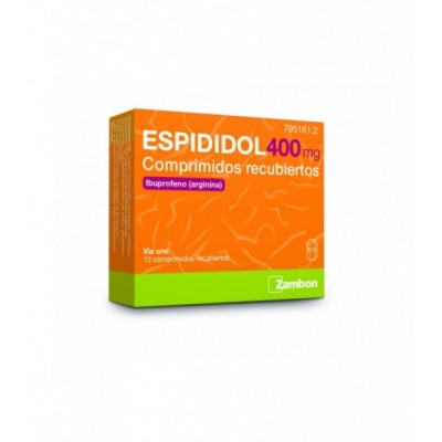 ESPIDIDOL 400 mg 18 COMPRIMIDOS RECUBIERTOS