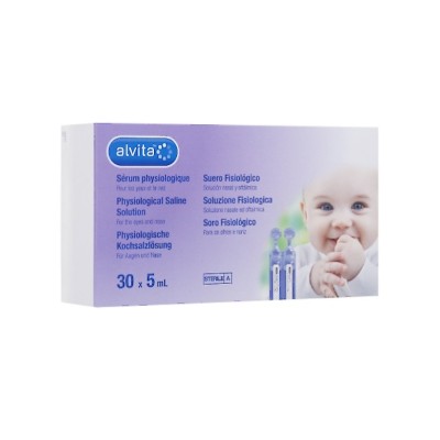 ALVITA SUERO FISIOLOGICO 30 X 5 ML