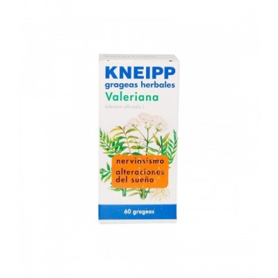 VALERIANA KNEIPP 200 MG 60 GRAGEAS