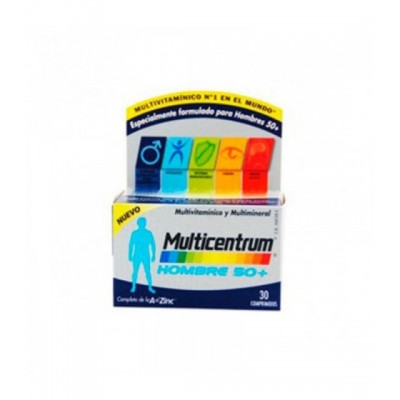 MULTICENTRUM HOMBRE 50+ 30COMP