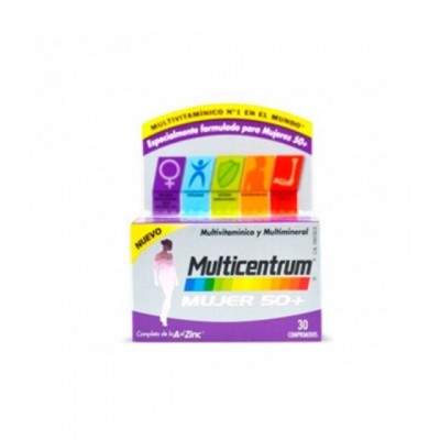 MULTICENTRUM MUJER 50+ 30COMP