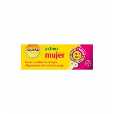 SUPRADYN ACTIVO MUJER 21+7 COMPRIMIDOS