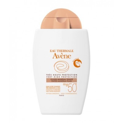 AVENE FLUIDO MINERAL COLOR IP50 40ML PANTALLA FI