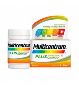 MULTICENTRUM PLUS GINSE/GINKGO 30COMP