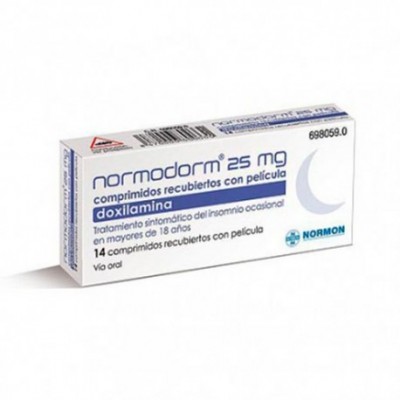 NORMODORM 25 mg 14 COMPRIMIDOS RECUBIERTOS