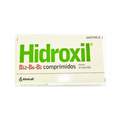 HIDROXIL B1-B6-B12 30 COMPRIMIDOS RECUBIERTOS
