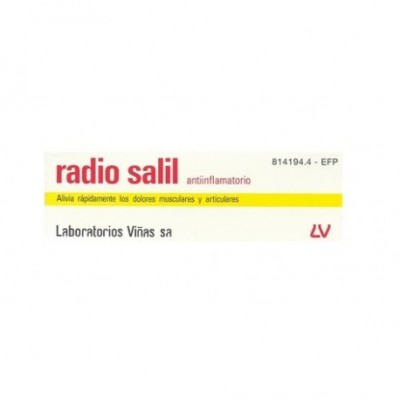 RADIO SALIL ANTIINFLAMATORIO CREMA 1 TUBO 30 g