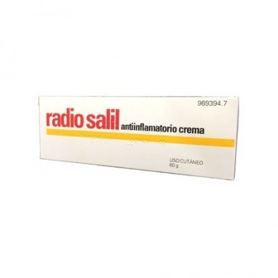 RADIO SALIL ANTIINFLAMATORIO CREMA 1 TUBO 60 G