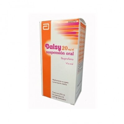 DALSY 20 MG/ML SUSPENSION ORAL 1 FRASCO 150 ML