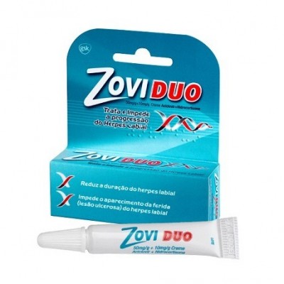 ZOVIDUO 50 MG/G + 10 MG/G CREMA 1 TUBO 2 G