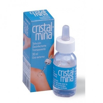 CRISTALMINA 10 mg/ml SOLUCION CUTANEA 1 FRASCO 2