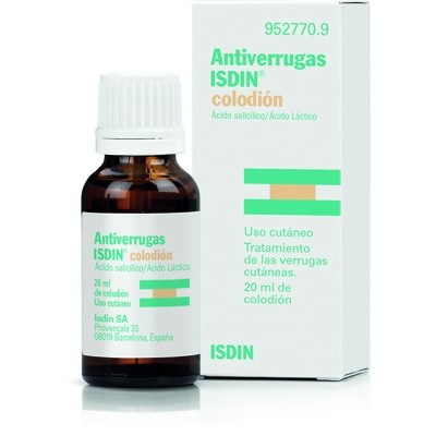 ANTIVERRUGAS ISDIN COLODION 1 FRASCO 20 ML