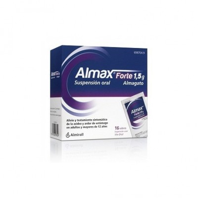ALMAX FORTE 1,5 G 12 SOBRES SUSPENSION ORAL