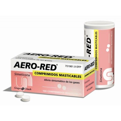 AERO RED 40 mg 100 COMPRIMIDOS MASTICABLES