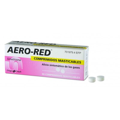 AERO RED 40 mg 30 COMPRIMIDOS MASTICABLES