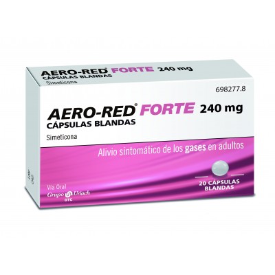 AERO RED FORTE 240 mg 20 CAPSULAS BLANDAS
