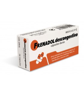 FRENADOL DESCONGESTIVO 16 CAPSULAS