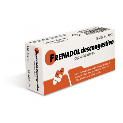 FRENADOL DESCONGESTIVO 16 CAPSULAS