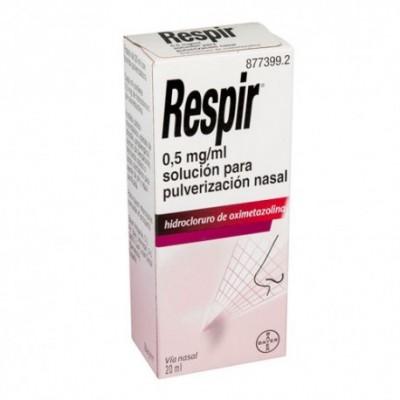 RESPIR 0,5 mg/ml SOLUCION PARA PULVERIZACION NAS