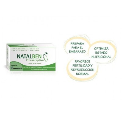 NATALBEN PRECONCEPTIVO 30 CAPS