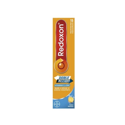 REDOXON 1 G 15 COMP EFERVESCENTES NARANJA