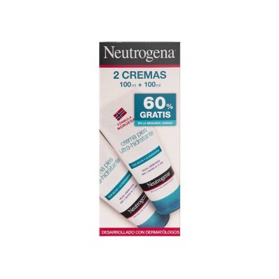 NEUTROGENA PIES 100+100 ML ULTRAHIDRAT CREMA
