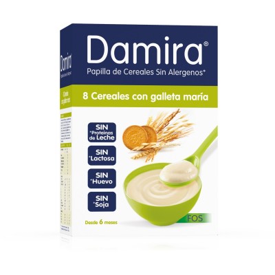 DAMIRA MULTICEREALES GALLETA MARIA 600G