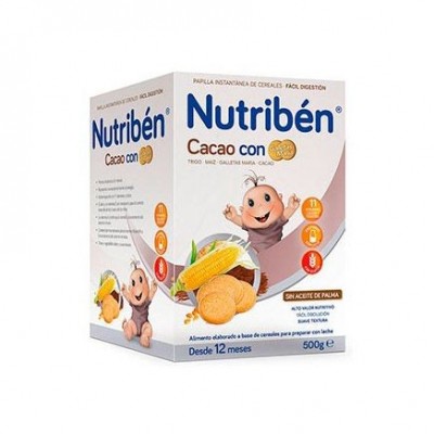 NUTRIBEN CACAO GALLETAS MARIA 500 G