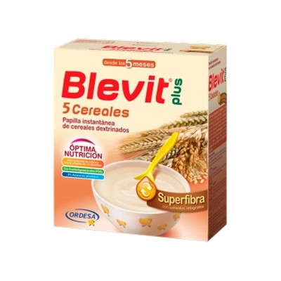 BLEVIT PLUS SUPERFIBRA 5 CEREALES 600 G
