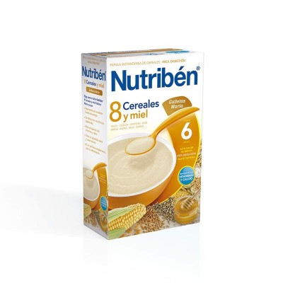 NUTRIBEN 8 CEREALES MIEL GALLETA MARIA 600 G