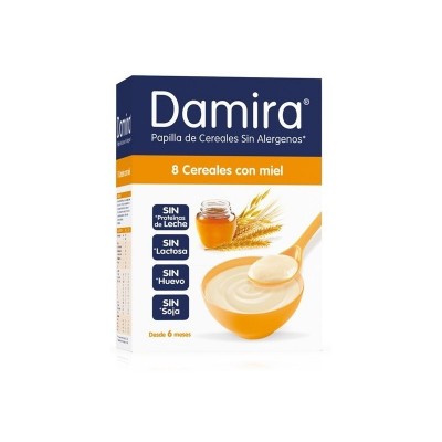 DAMIRA MULTICEREALES CON MIEL 600 G