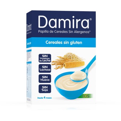 DAMIRA MULTICEREALES SIN GLUTEN 600G FOS