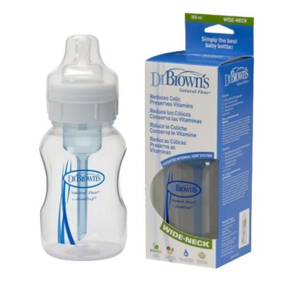 DR BROWNS BIBERON BOCA ANCHA 330ML CONEJO