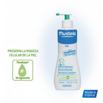 MUSTELA GEL DERMOLIMPIADOR 750ML